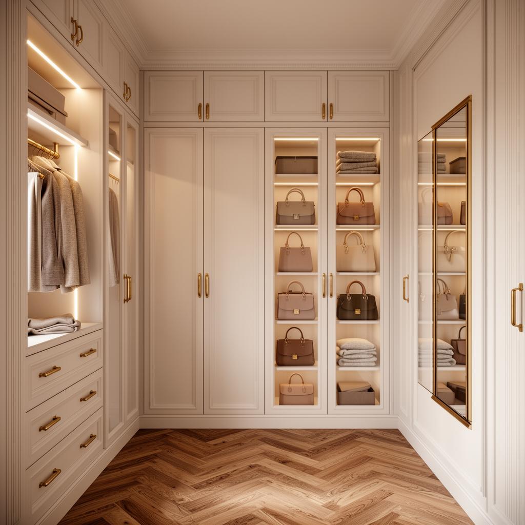 Designer luxury custom closet level