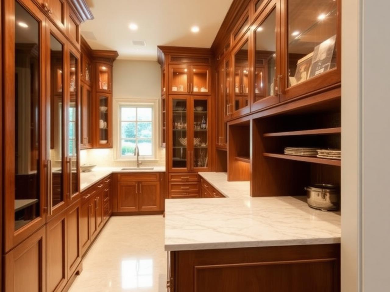 Luxury kitchen pantry design